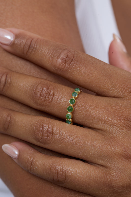 Green Jade Bon Bon Ring