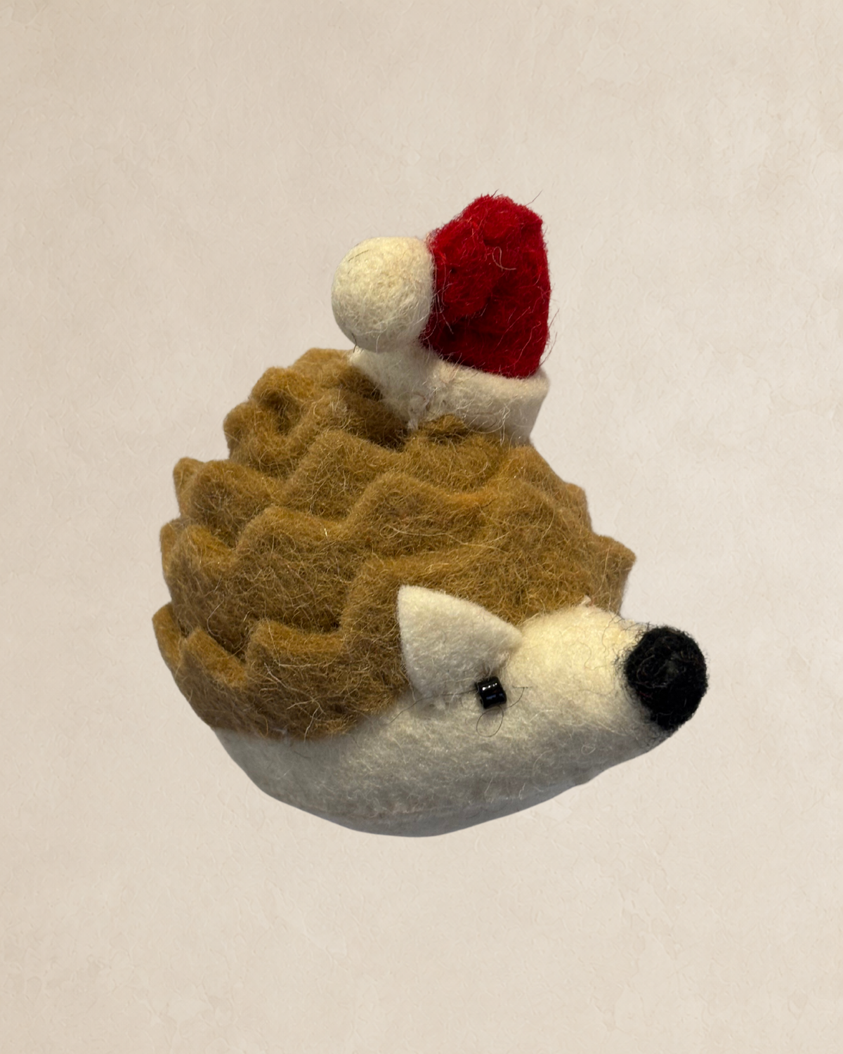Christmas Hedgehog - Brown