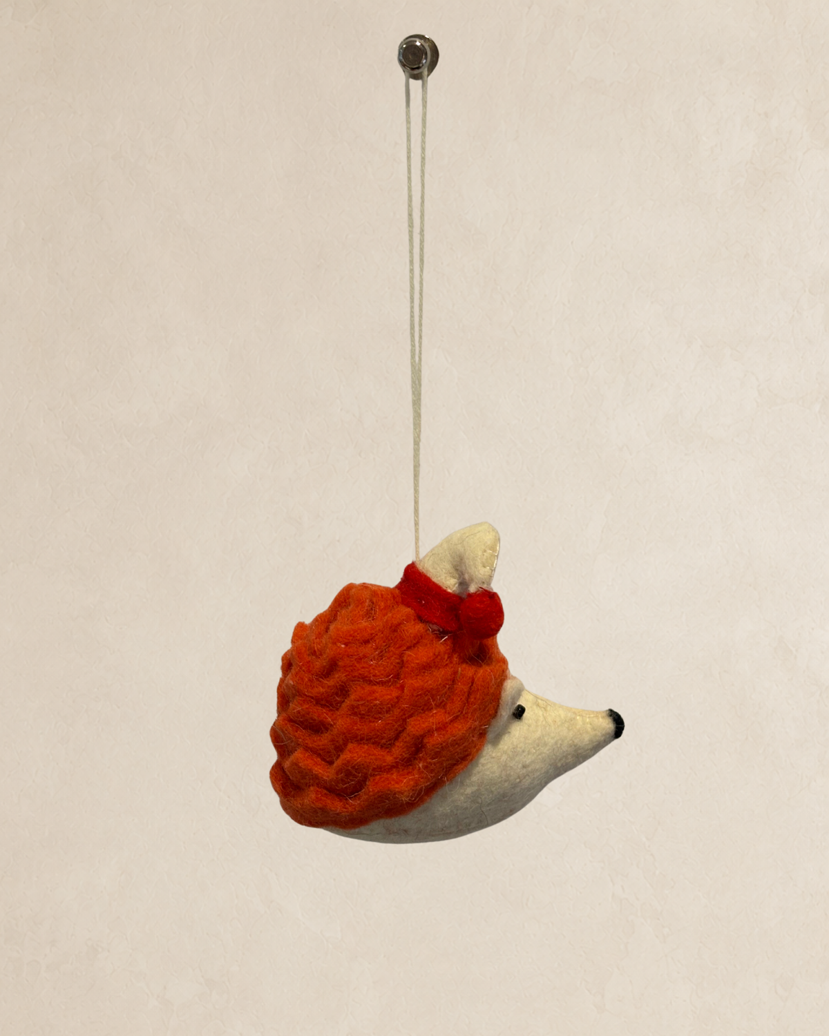 Christmas Hedgehog - Orange