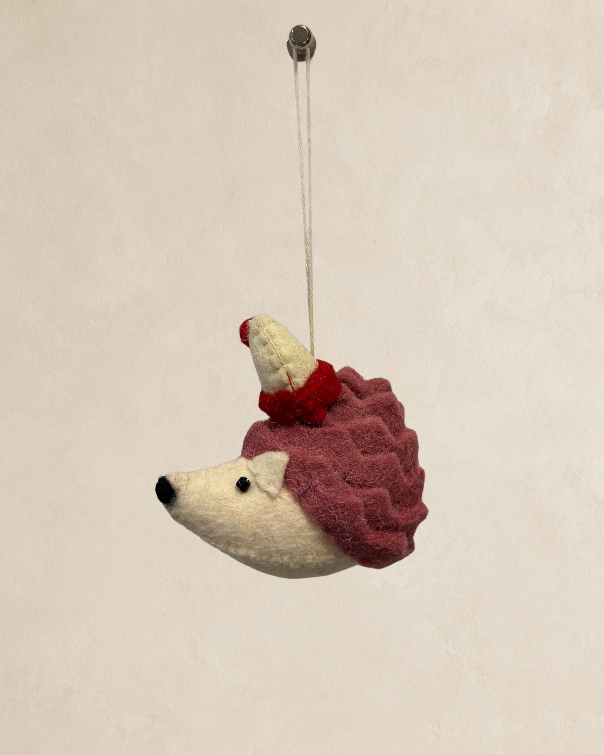Christmas Hedgehog - Pink