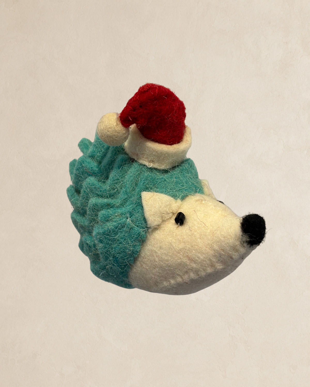 Christmas Hedgehog - Turquoise