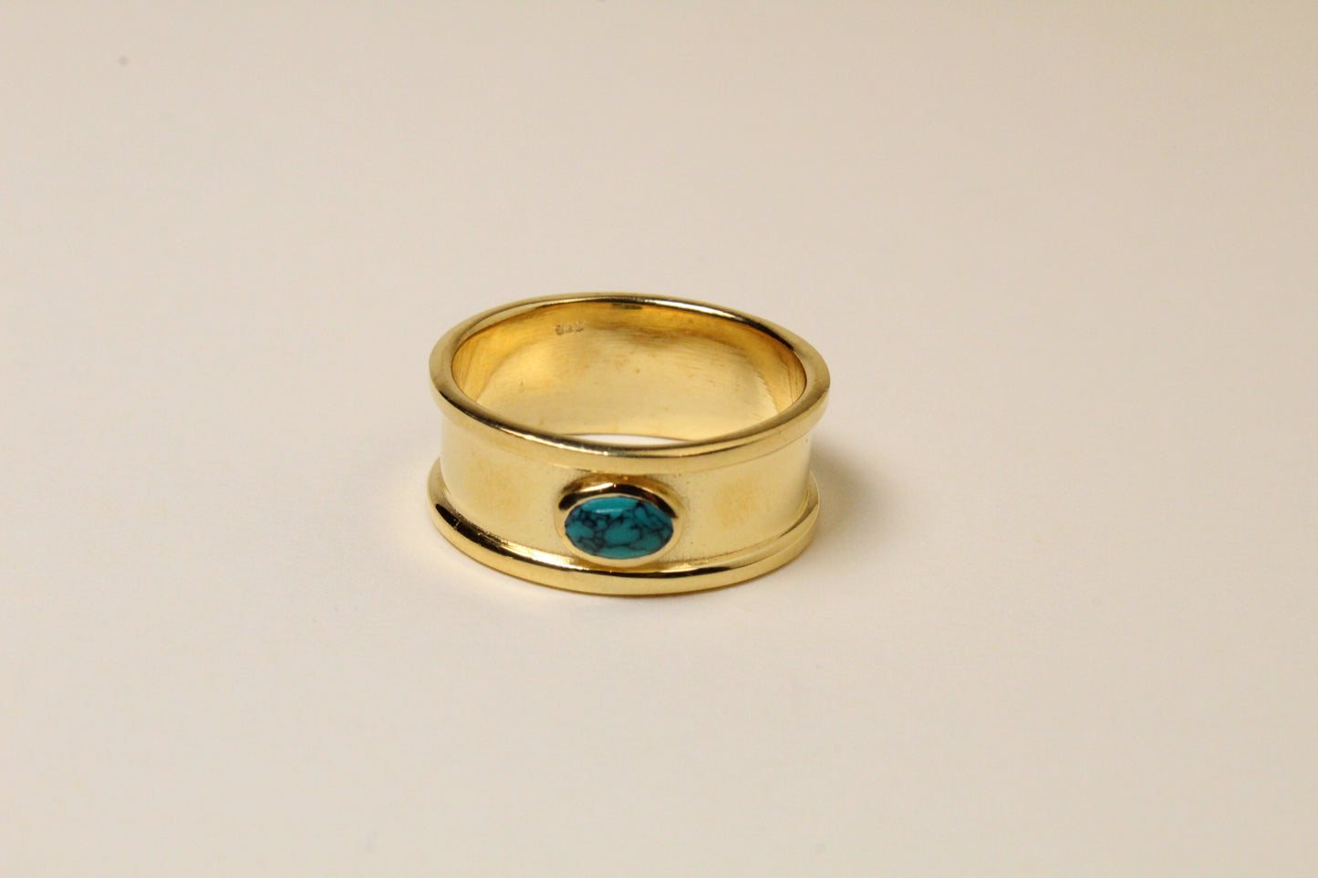 Turquoise Chunky Solo Ring