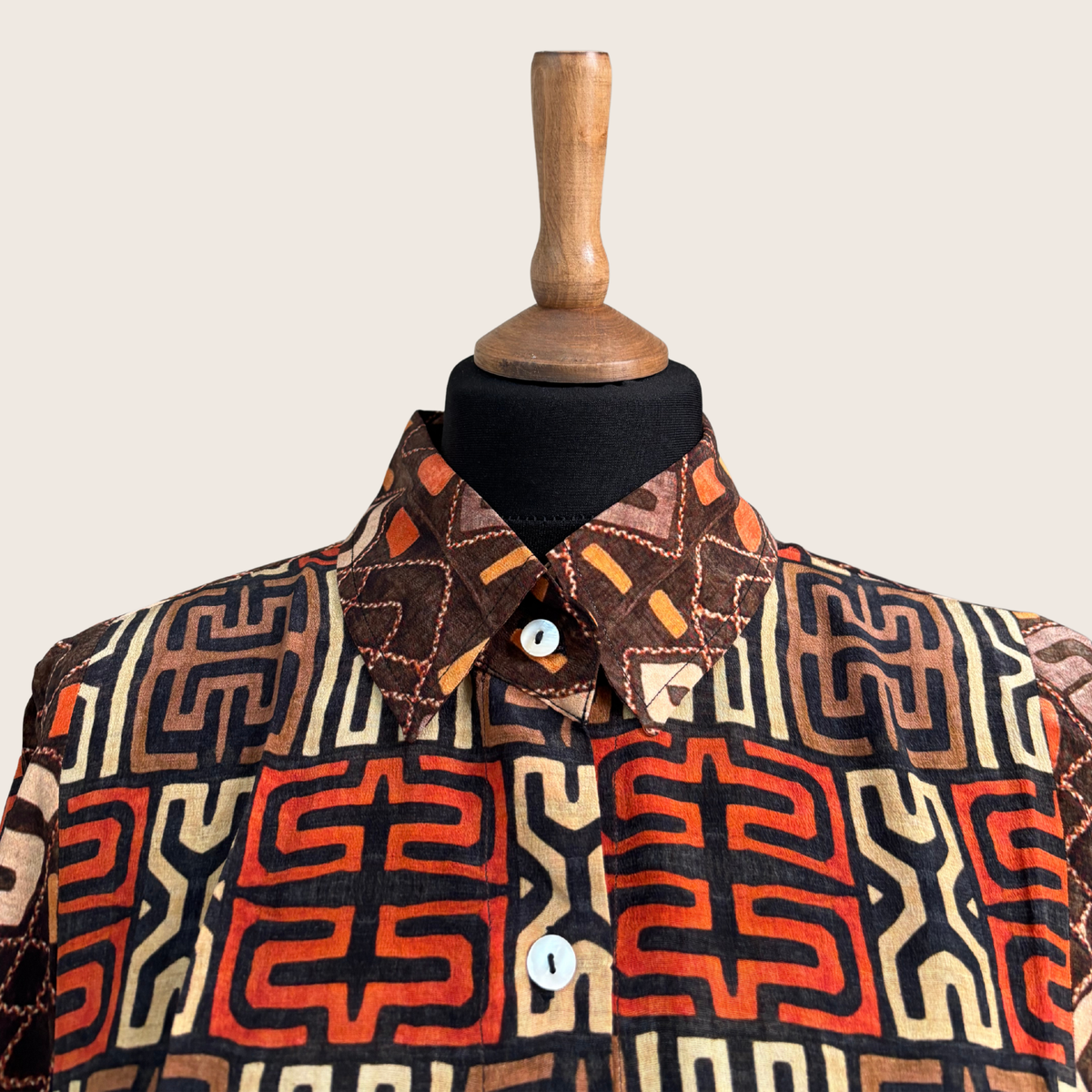 No. 14 The Labyrinth Silk Shirt