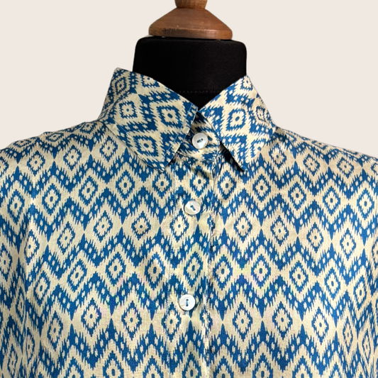 The Double Diamond Silk Shirt