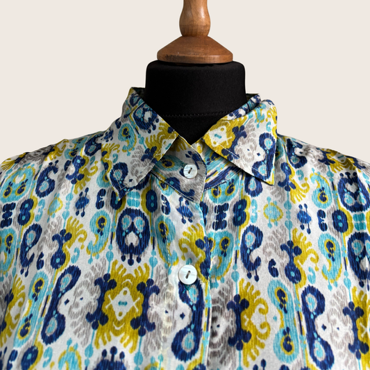 The Pattern Atlas Silk Shirt