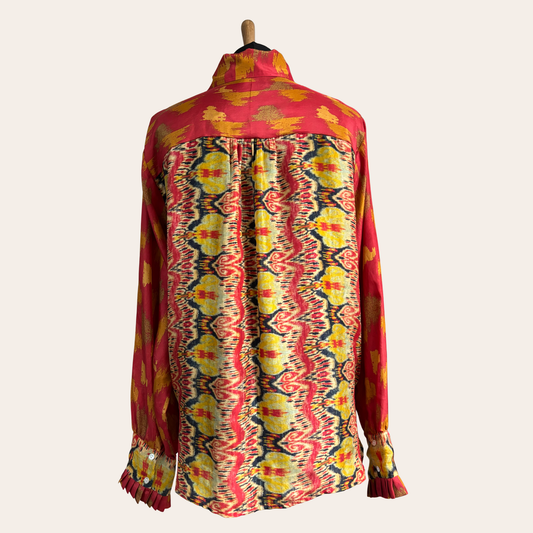 No. 37 The Painted Sunset Silk Shirt