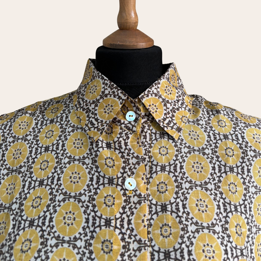 The Golden Medallion Silk Shirt