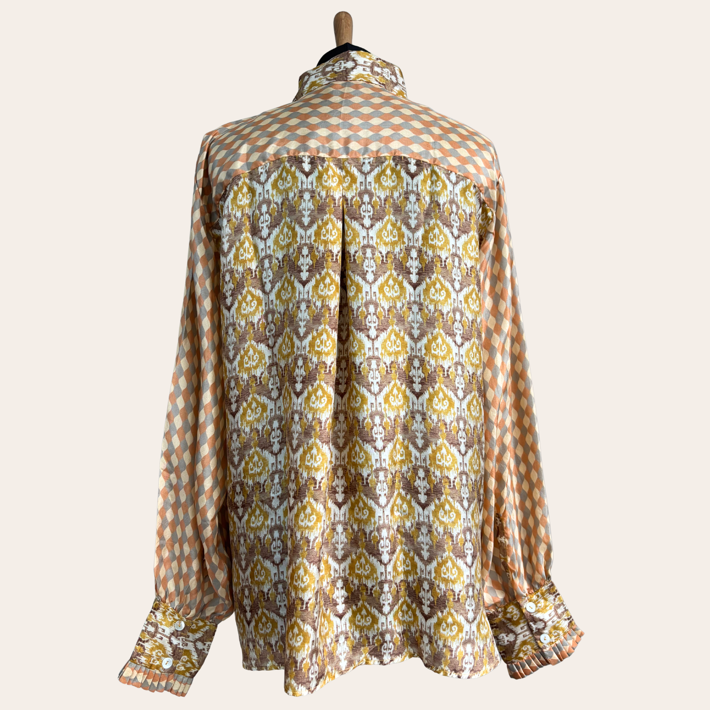 The Golden Weave Silk Shirt