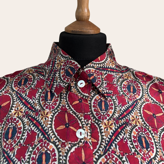 The Heritage Tapestry Silk Shirt