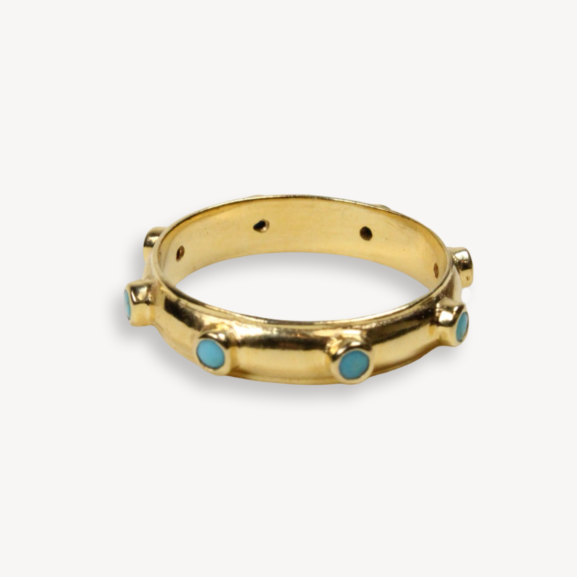 Gold Orbit Ring