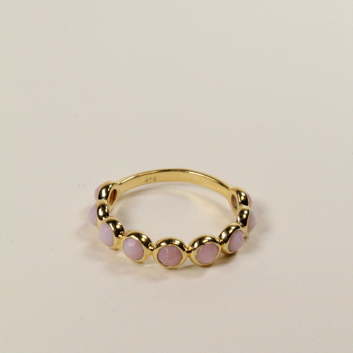 Pink Opal Bon Bon Ring