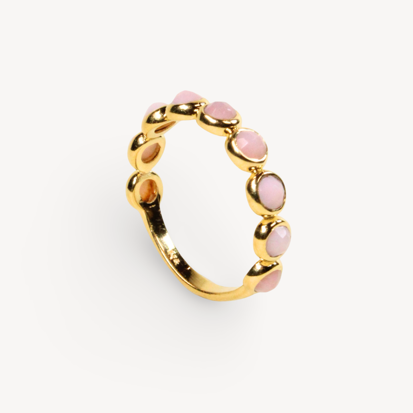 Pink Opal Bon Bon Ring