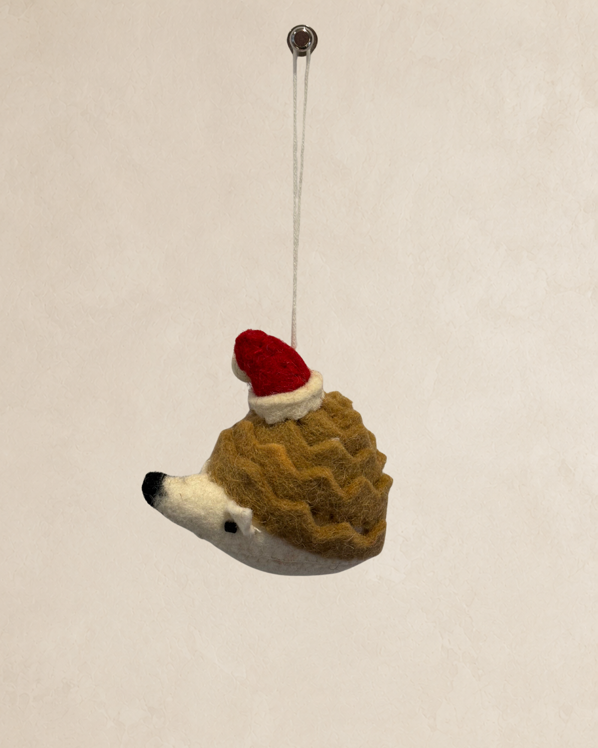 Christmas Hedgehog - Brown