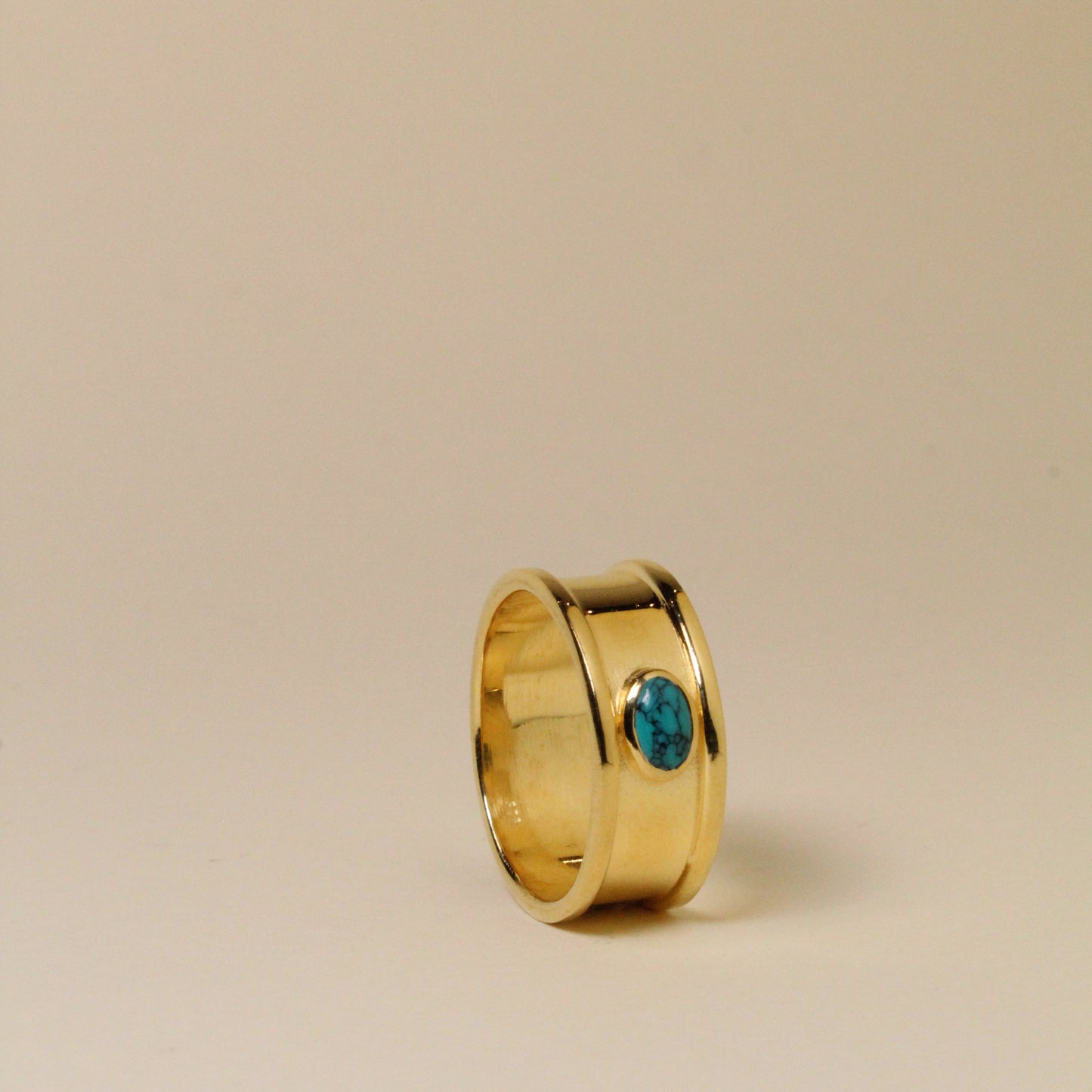 Turquoise Pillar Ring