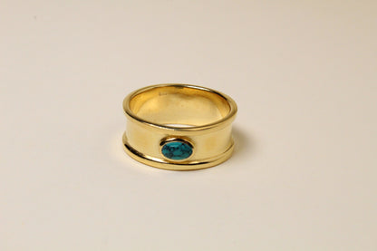 Turquoise Pebble Ring