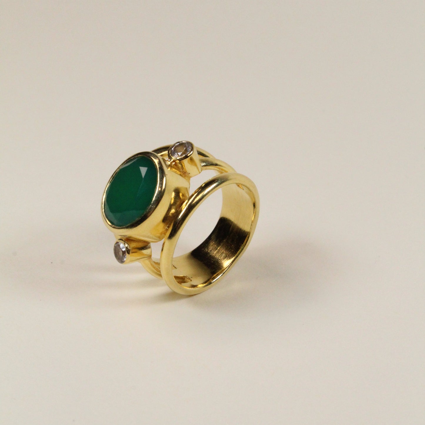 Green Onyx Empress Ring