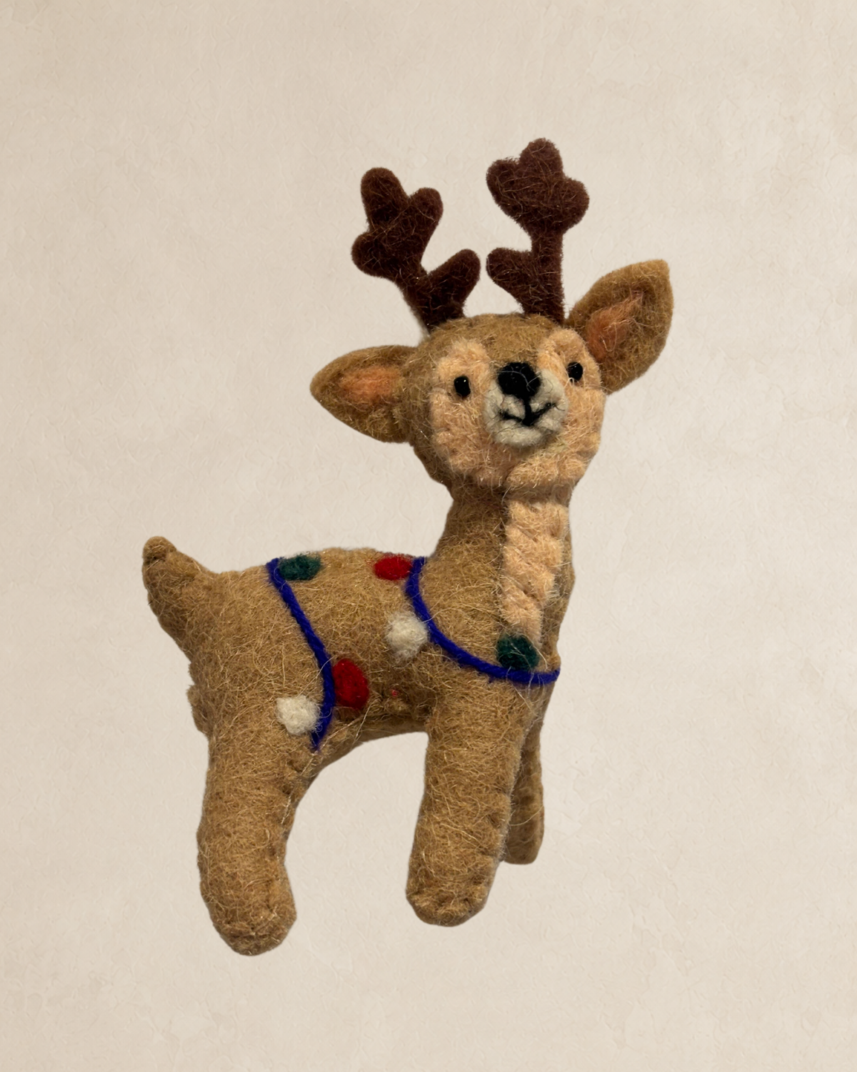Festive Reindeer - Blue Garland