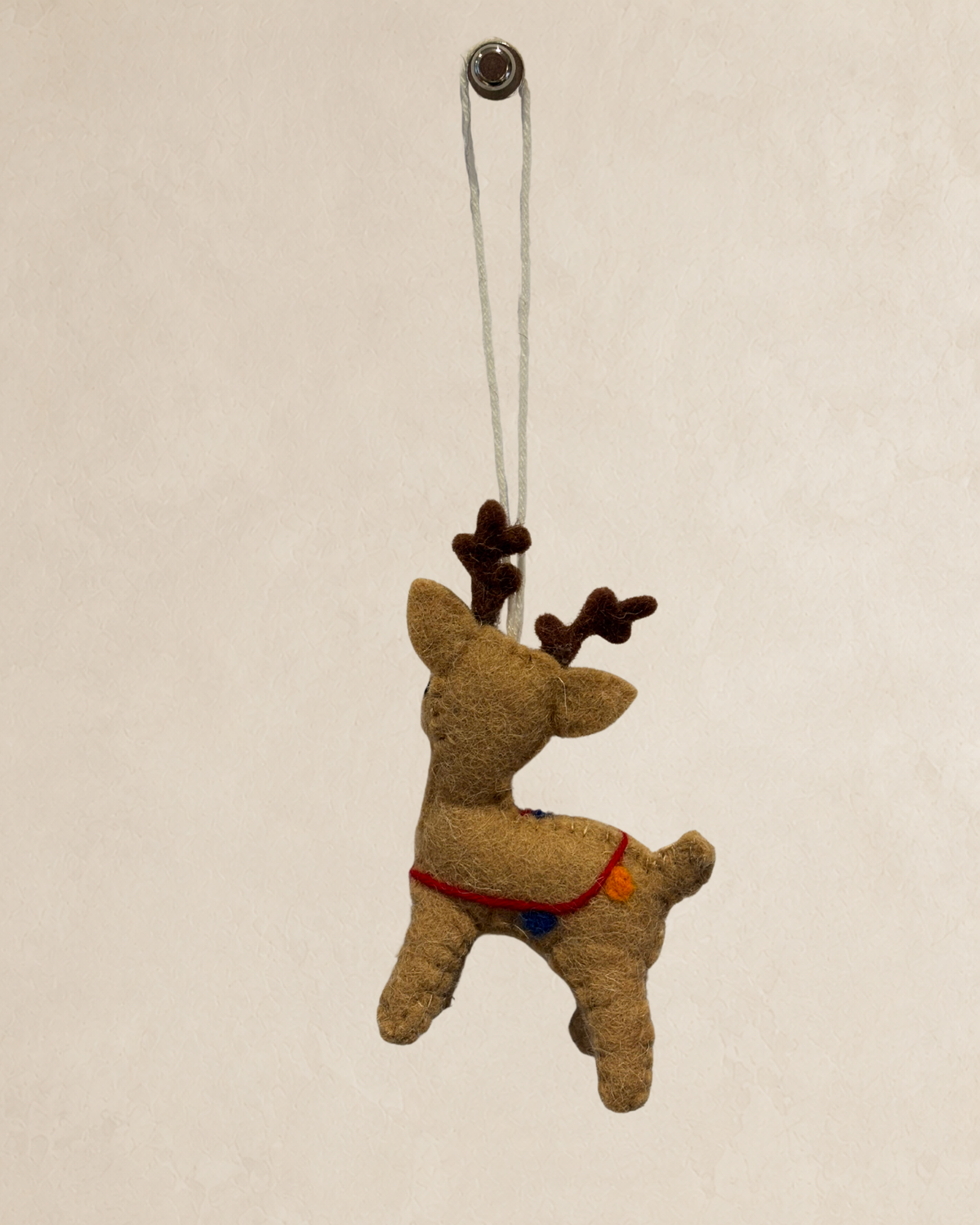 Festive Reindeer - Red Garland