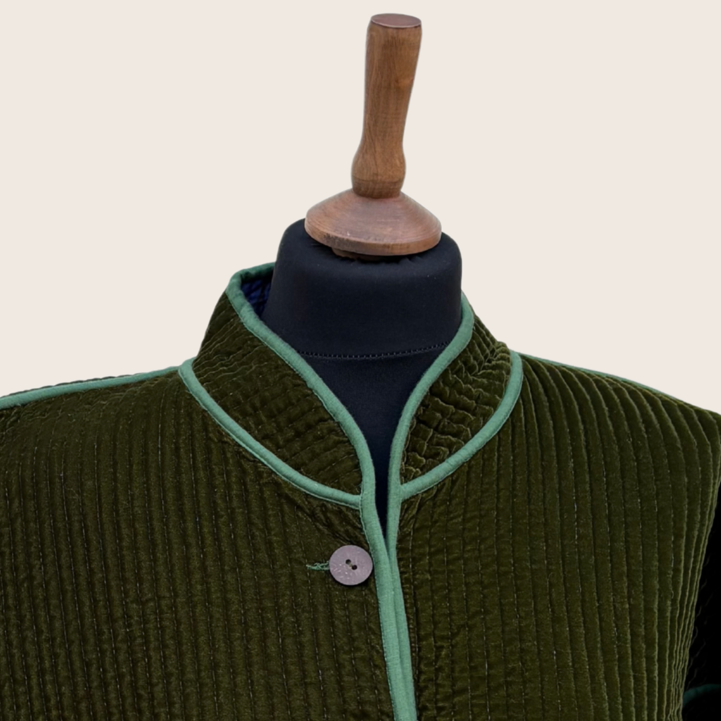Green Velvet Jacket