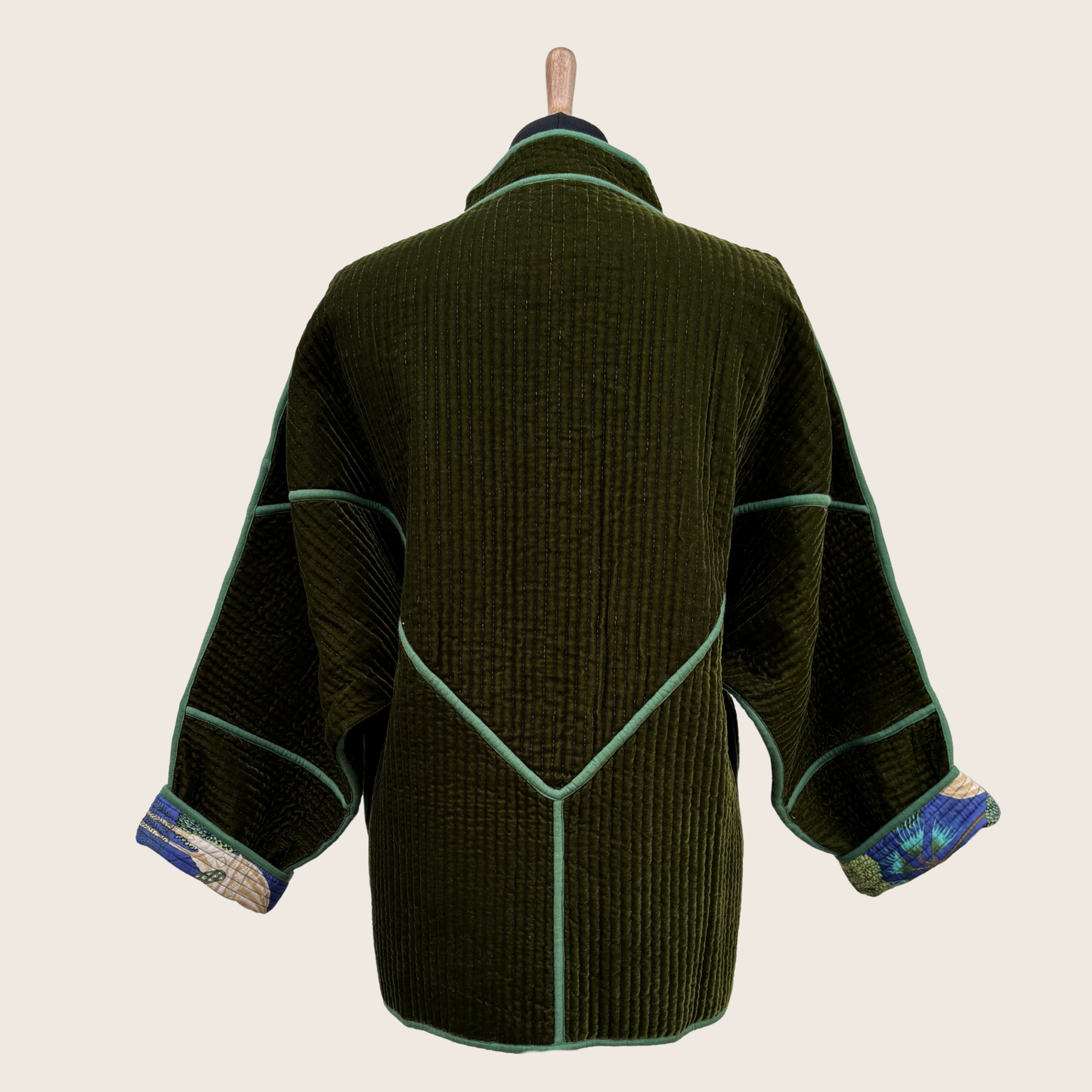 Green Velvet Jacket