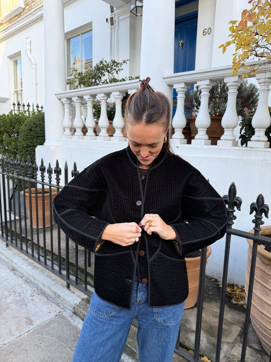 Black Velvet Jacket