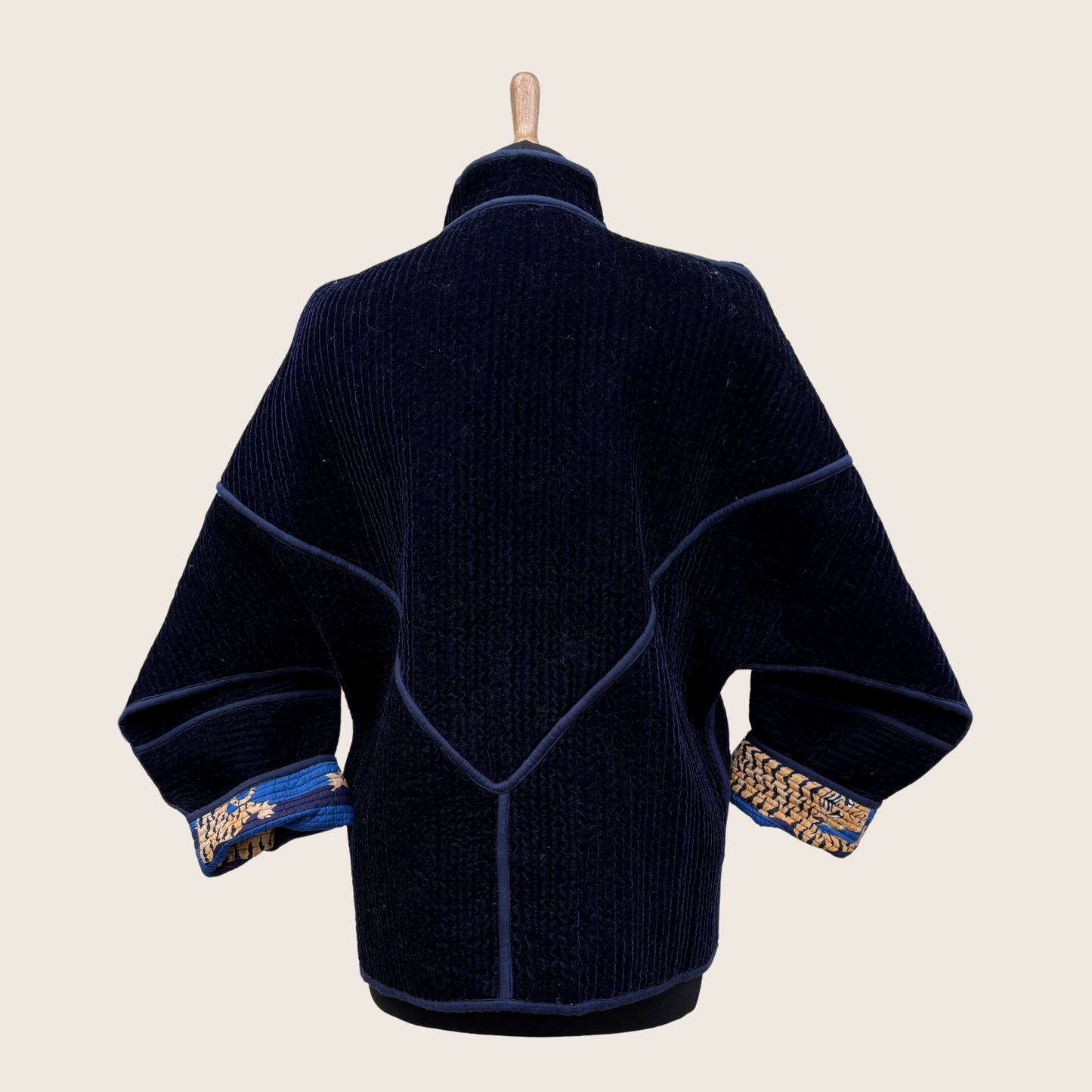 Navy Velvet Jacket
