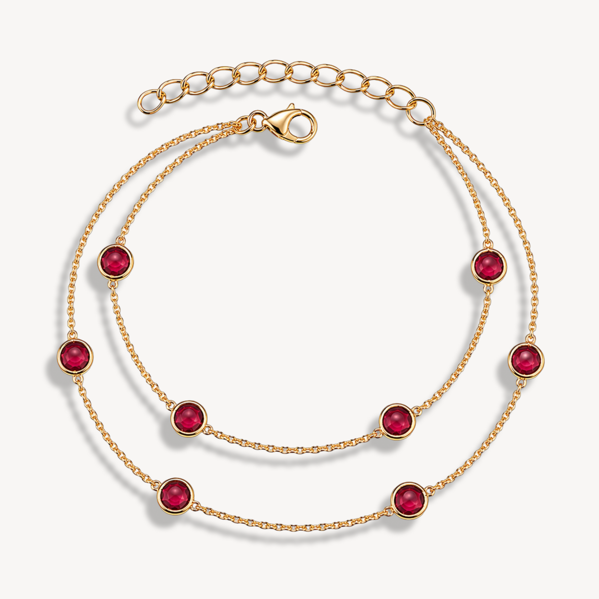 Nano Double Dapple Round Bracelet