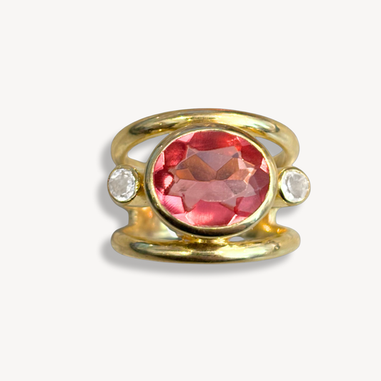 Pink Nano Empress Ring
