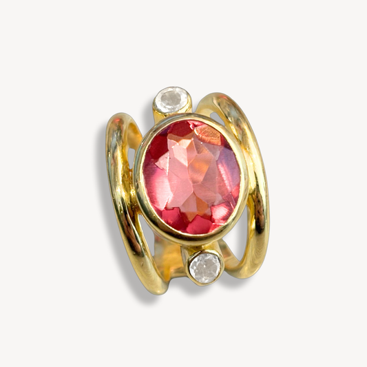 Pink Nano Empress Ring