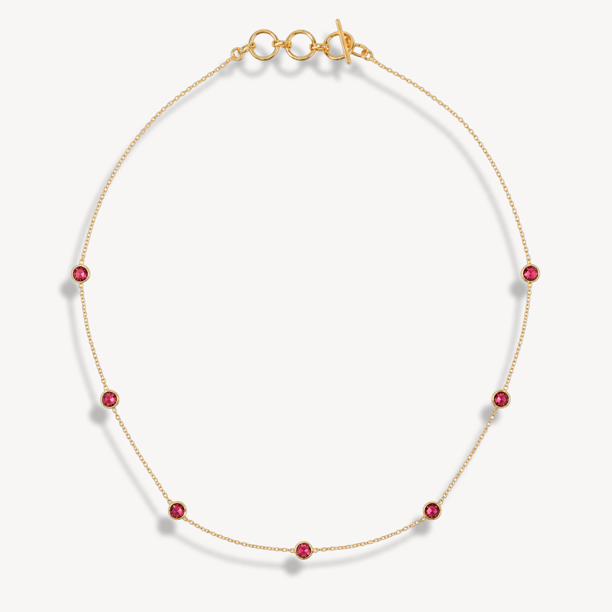 Nano Dapple Round Necklace