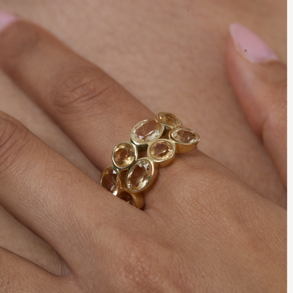 Pink Nano Parallel Ring