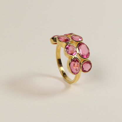 Pink Nano Parallel Ring