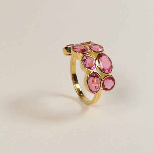 Pink Nano Parallel Ring