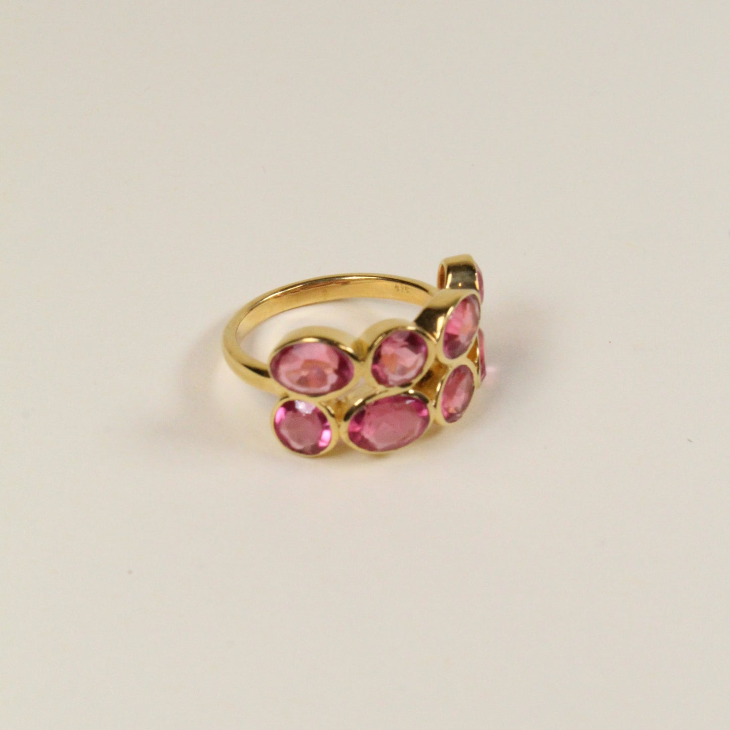 Pink Nano Parallel Ring