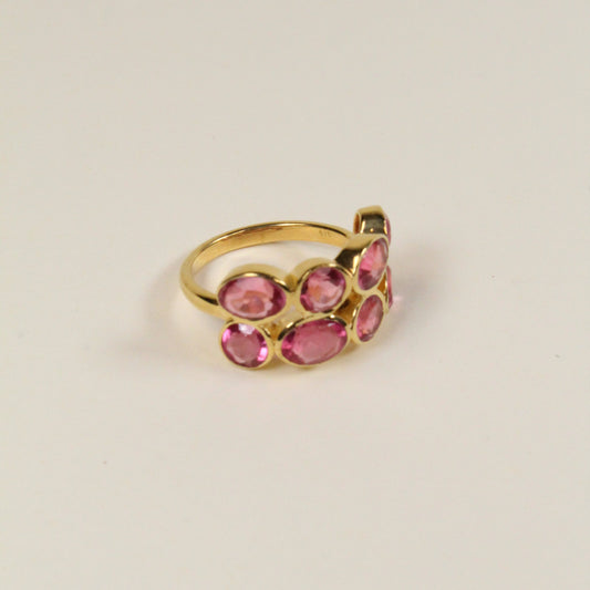 Pink Nano Parallel Ring