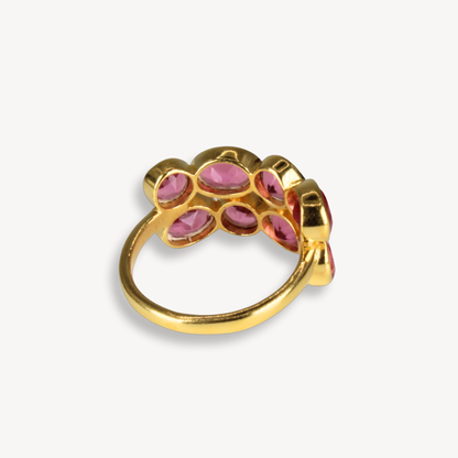 Pink Nano Parallel Ring