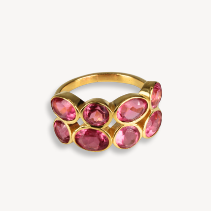Pink Nano Parallel Ring