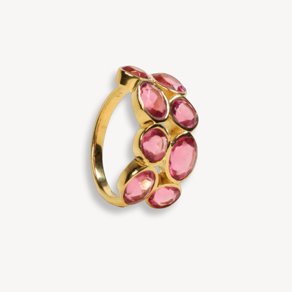 Pink Nano Parallel Ring