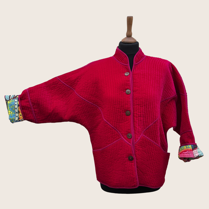 Pink Velvet Jacket