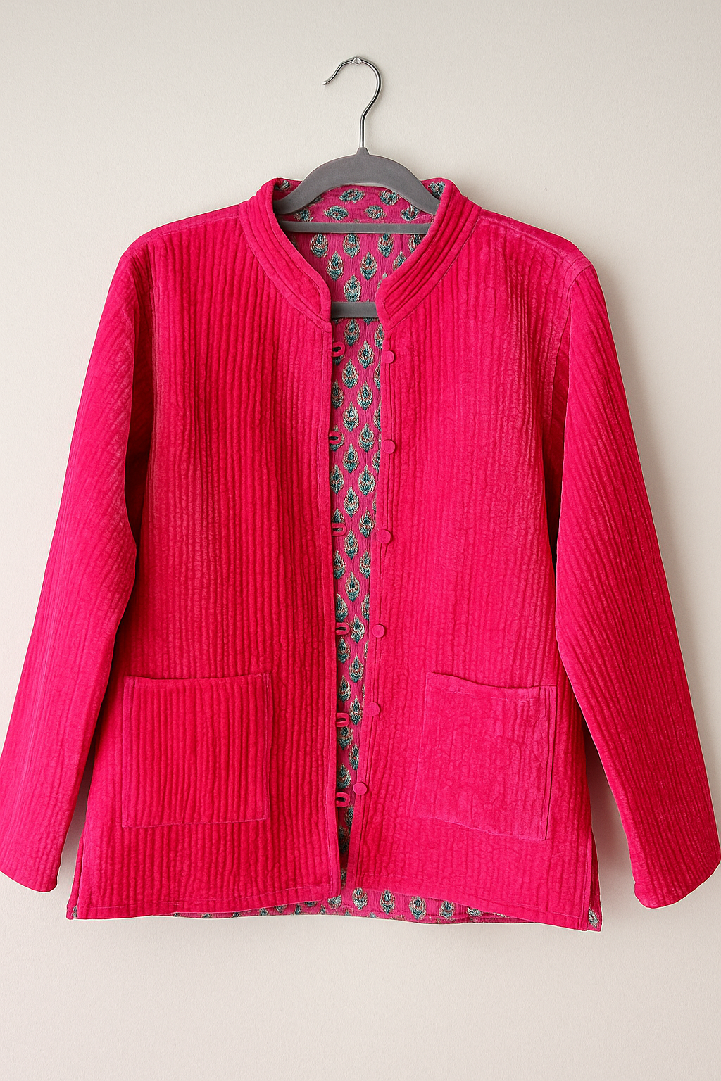 Pink Velvet Jacket