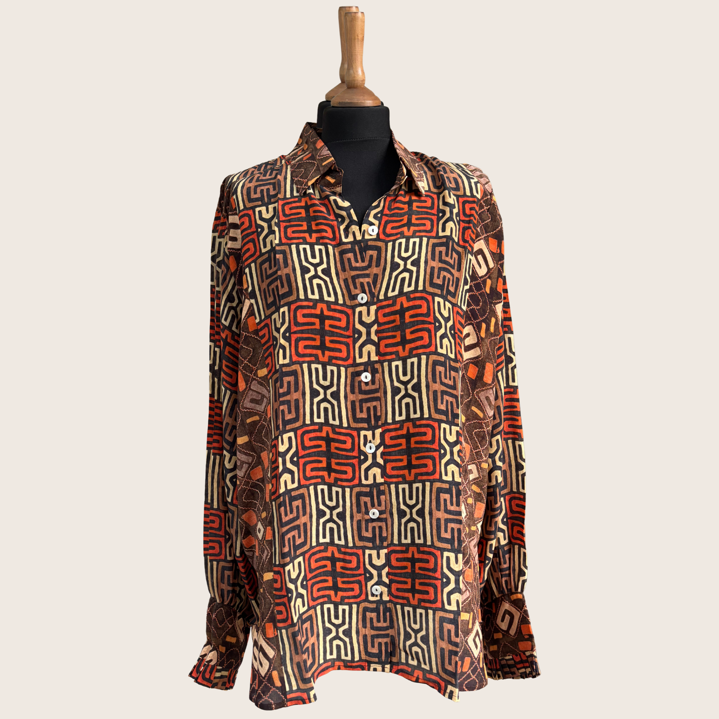 The Labyrinth Silk Shirt