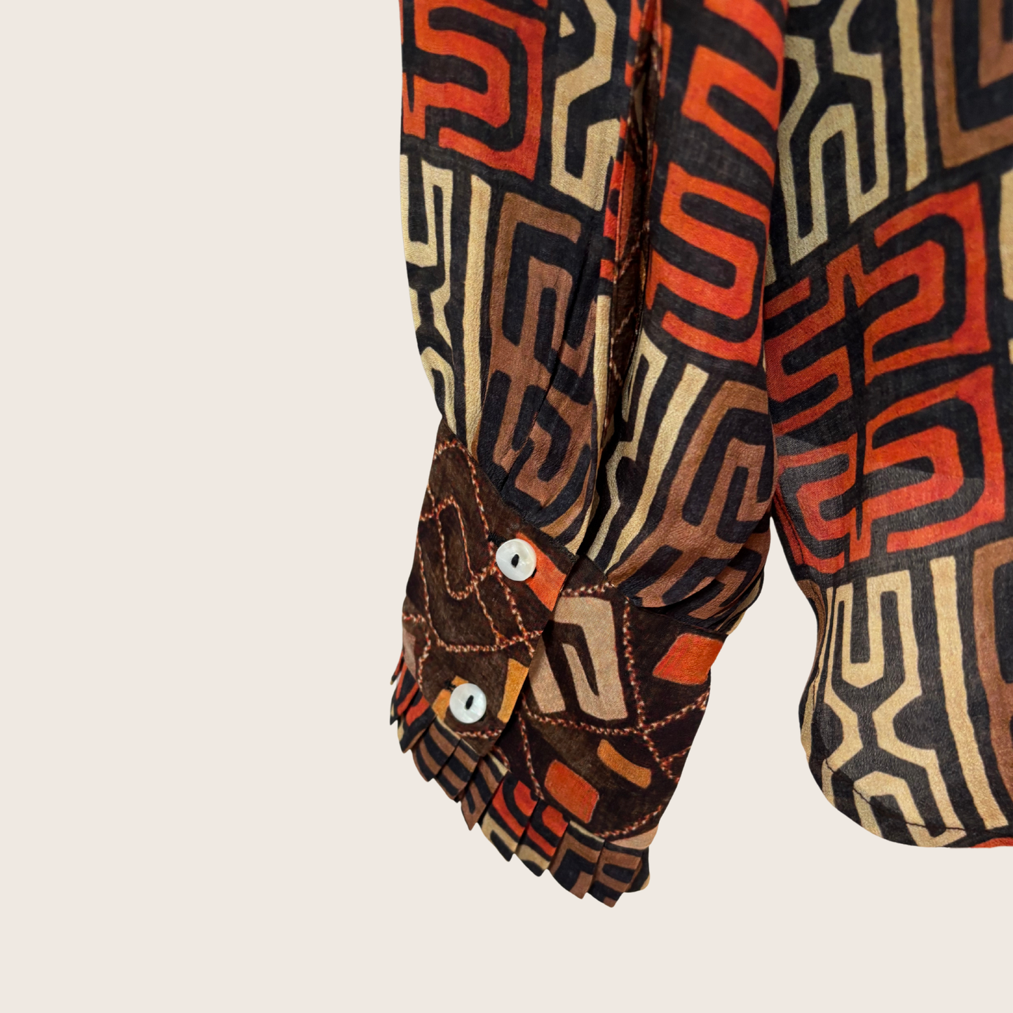 The Labyrinth Silk Shirt