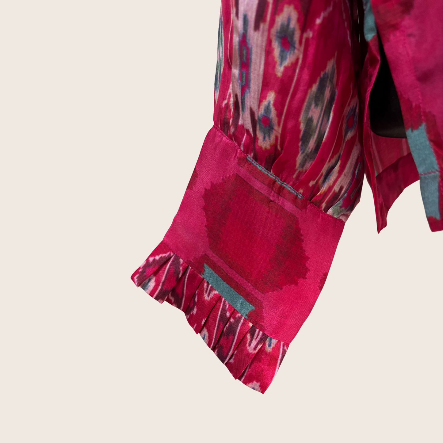 The Square Mosaic Silk Shirt