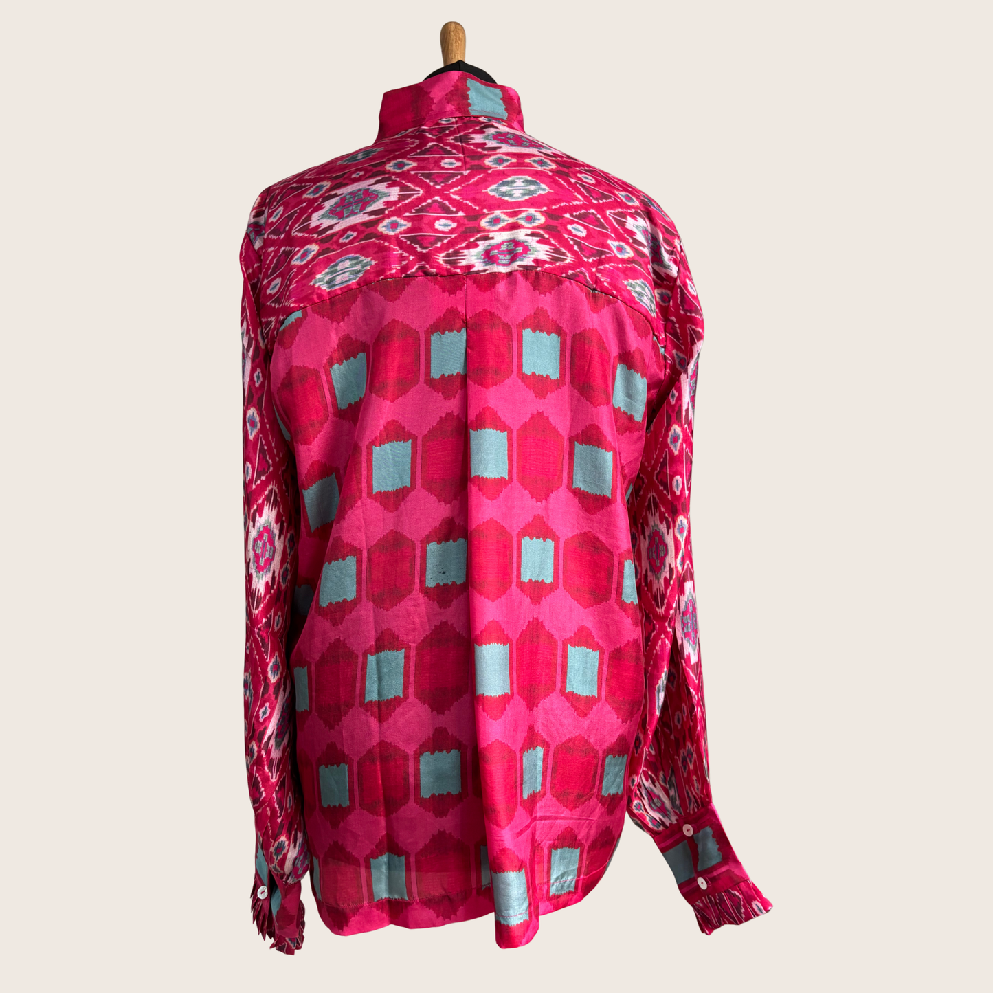 The Square Mosaic Silk Shirt