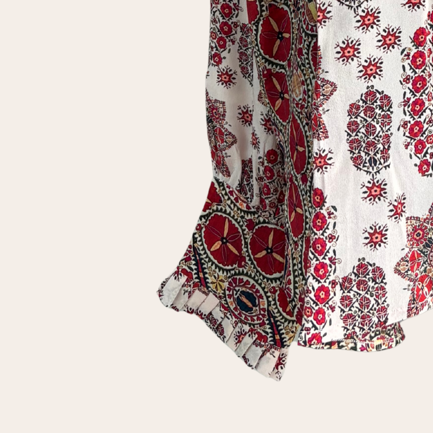 The Bloom Tapestry Silk Shirt