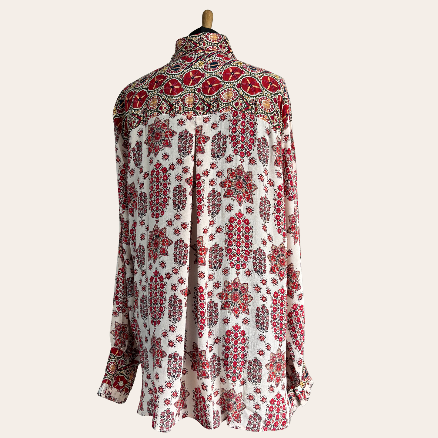 The Bloom Tapestry Silk Shirt