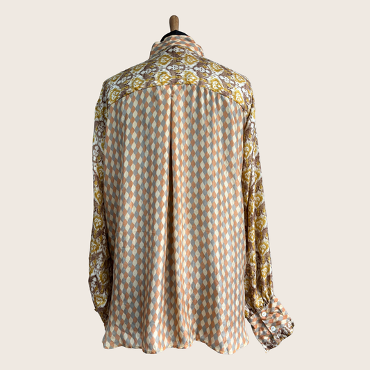 No. 26 The Golden Tapestry Silk Shirt