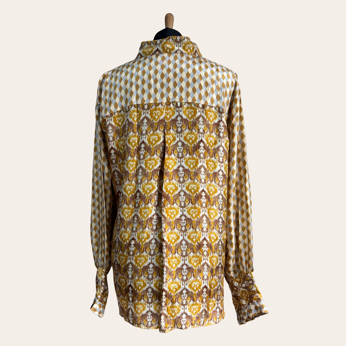 No. 30 The Golden Harlequin Silk Shirt