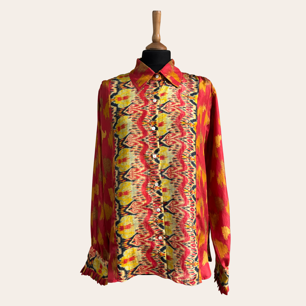 No. 37 The Painted Sunset Silk Shirt