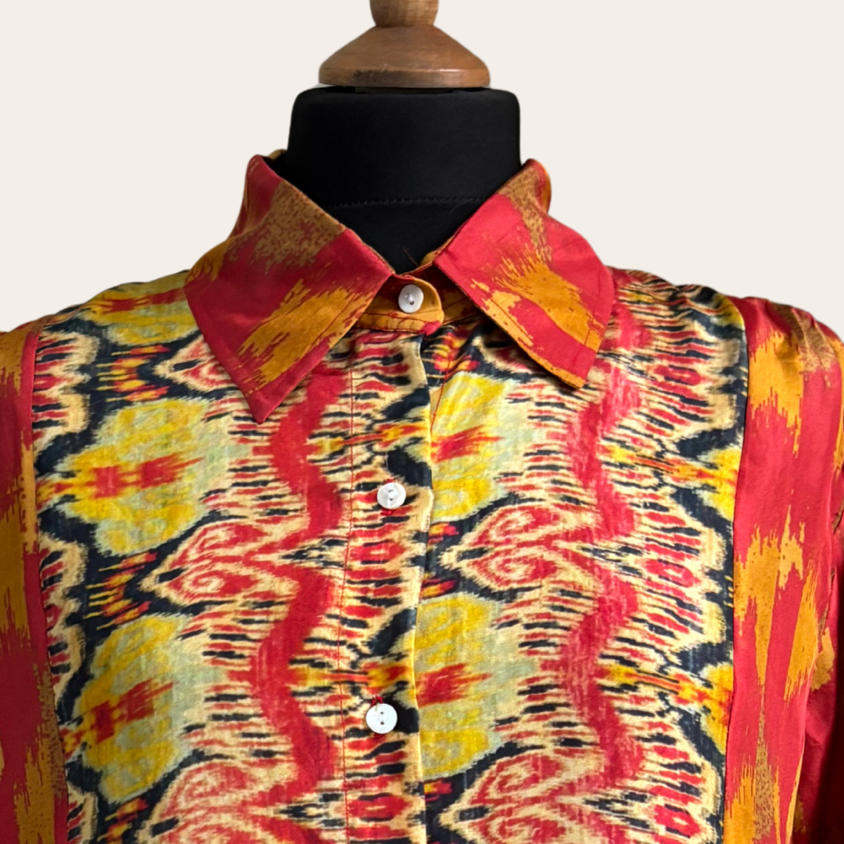 No. 37 The Painted Sunset Silk Shirt